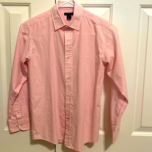 Tommy Hilfiger pink checked button down